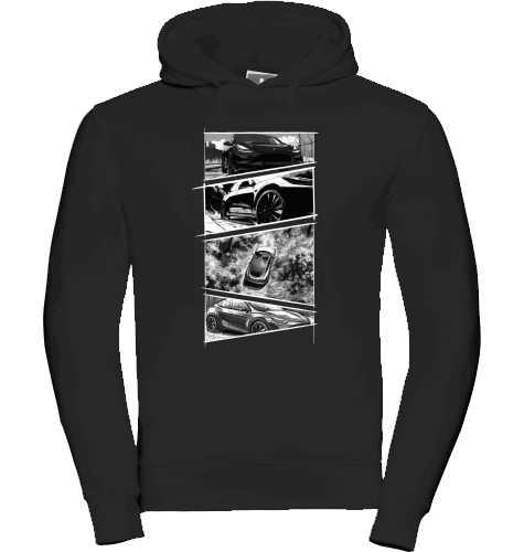 Sons of Battery® - E-MTB Brand & Community Shirt Black / XS Tesla Storyboard Hoodie E-Bike-Community