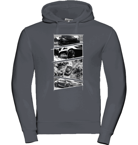 Sons of Battery® - E-MTB Brand & Community Shirt Convoy Grey (Solid) / XS Tesla Storyboard Hoodie E-Bike-Community