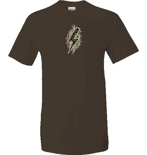 Sons of Battery® - E-MTB Brand & Community Shirt Dark Chocolate / S Sob "Shred or Alive" Blitz Vorne E-Bike-Community