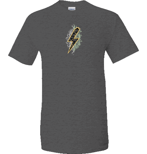 Sons of Battery® - E-MTB Brand & Community Shirt Dark Heather / S Sob "Shred or Alive" Blitz Vorne E-Bike-Community