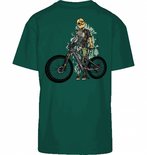 Sons of Battery® - E-MTB Brand & Community Shirt Green / XS Shred or Alive - Oversized 2 Seiten Byb E-Bike-Community