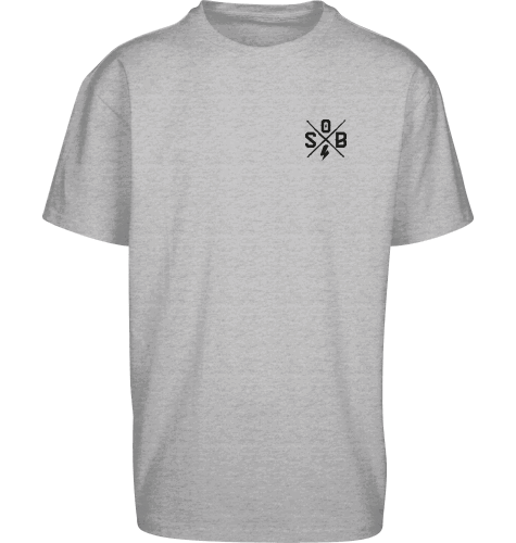 Sons of Battery® - E-MTB Brand & Community Shirt Grey / S Cross - Oversized ByB E-Bike-Community