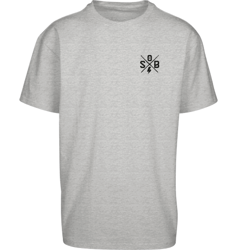 Sons of Battery® - E-MTB Brand & Community Shirt Light Grey / S Cross - Oversized ByB E-Bike-Community