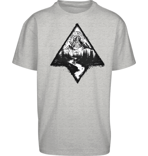 Sons of Battery® - E-MTB Brand & Community Shirt Light Grey / XS Trail Freedom - Oversized - Byb E-Bike-Community