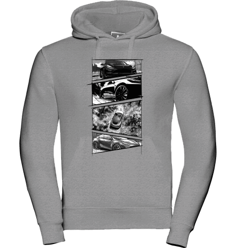 Sons of Battery® - E-MTB Brand & Community Shirt Light Oxford (Heather) / XS Tesla Storyboard Hoodie E-Bike-Community