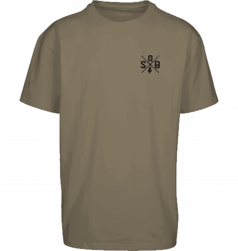 Sons of Battery® - E-MTB Brand & Community Shirt Olive / S Cross - Oversized ByB E-Bike-Community