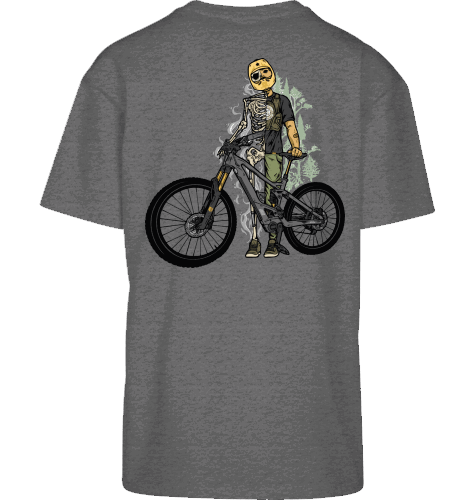 Sons of Battery® - E-MTB Brand & Community Shirt Shred or Alive - Oversized 2 Seiten Byb E-Bike-Community