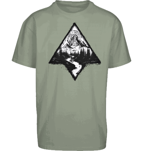 Sons of Battery® - E-MTB Brand & Community Shirt Soft Salvia / XS Trail Freedom - Oversized - Byb E-Bike-Community