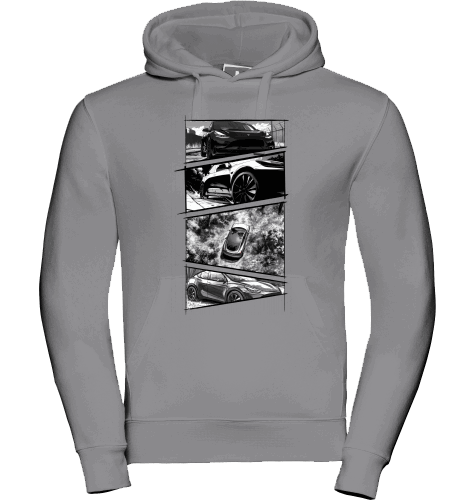 Sons of Battery® - E-MTB Brand & Community Shirt Sport Heather / XS Tesla Storyboard Hoodie E-Bike-Community