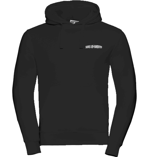 Sons of Battery® - E-MTB Brand & Community Shirt TGIF - MTB - Hoodie Front/Back Russell Athletic E-Bike-Community