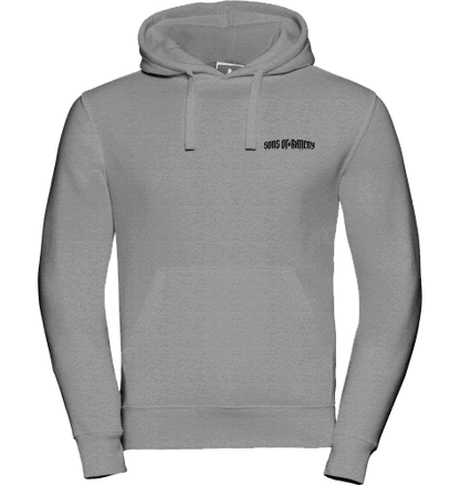 Sons of Battery® - E-MTB Brand & Community Shirt TGIF - MTB - Hoodie Front/Back Russell Athletic E-Bike-Community