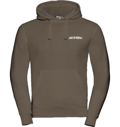 Sons of Battery® - E-MTB Brand & Community Shirt TGIF - MTB - Hoodie Front/Back Russell Athletic E-Bike-Community