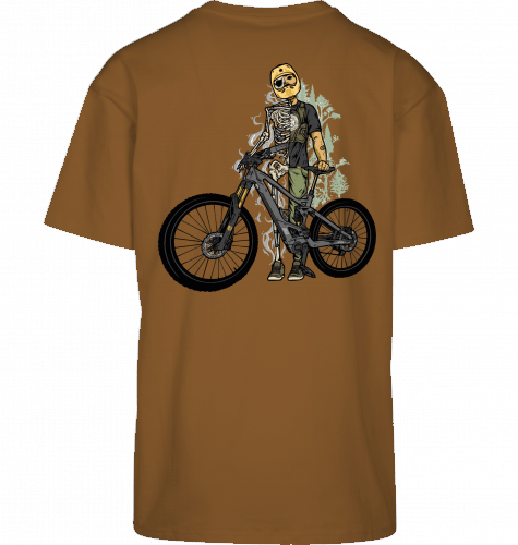 Sons of Battery® - E-MTB Brand & Community Shirt Toffee / XS Shred or Alive - Oversized 2 Seiten Byb E-Bike-Community