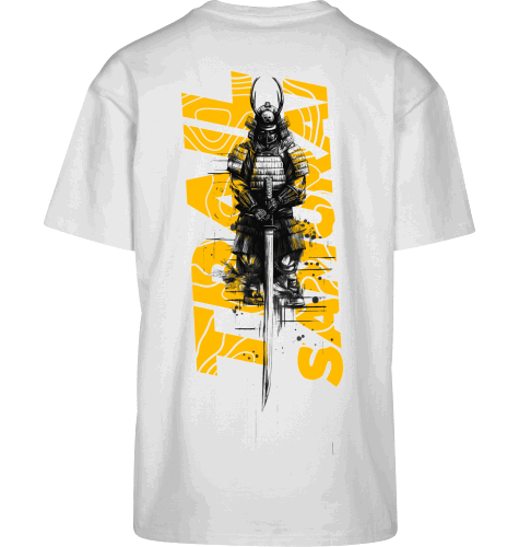 Sons of Battery® - E-MTB Brand & Community Shirt White / XS Trail Samurai - Oversized by ByB E-Bike-Community