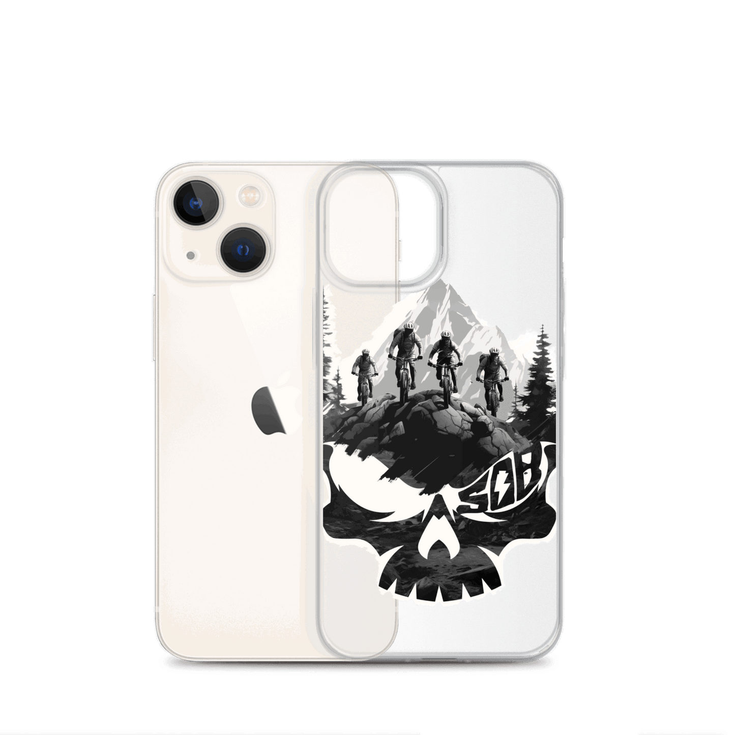 Sons of Battery® - E-MTB Brand & Community Skullgang Rider iPhone-Hülle E-Bike-Community