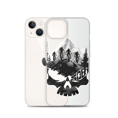 Sons of Battery® - E-MTB Brand & Community Skullgang Rider iPhone-Hülle E-Bike-Community