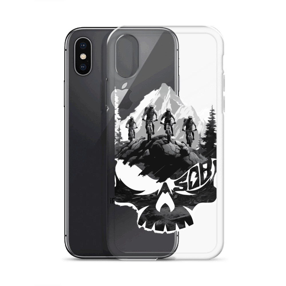 Sons of Battery® - E-MTB Brand & Community Skullgang Rider iPhone-Hülle E-Bike-Community