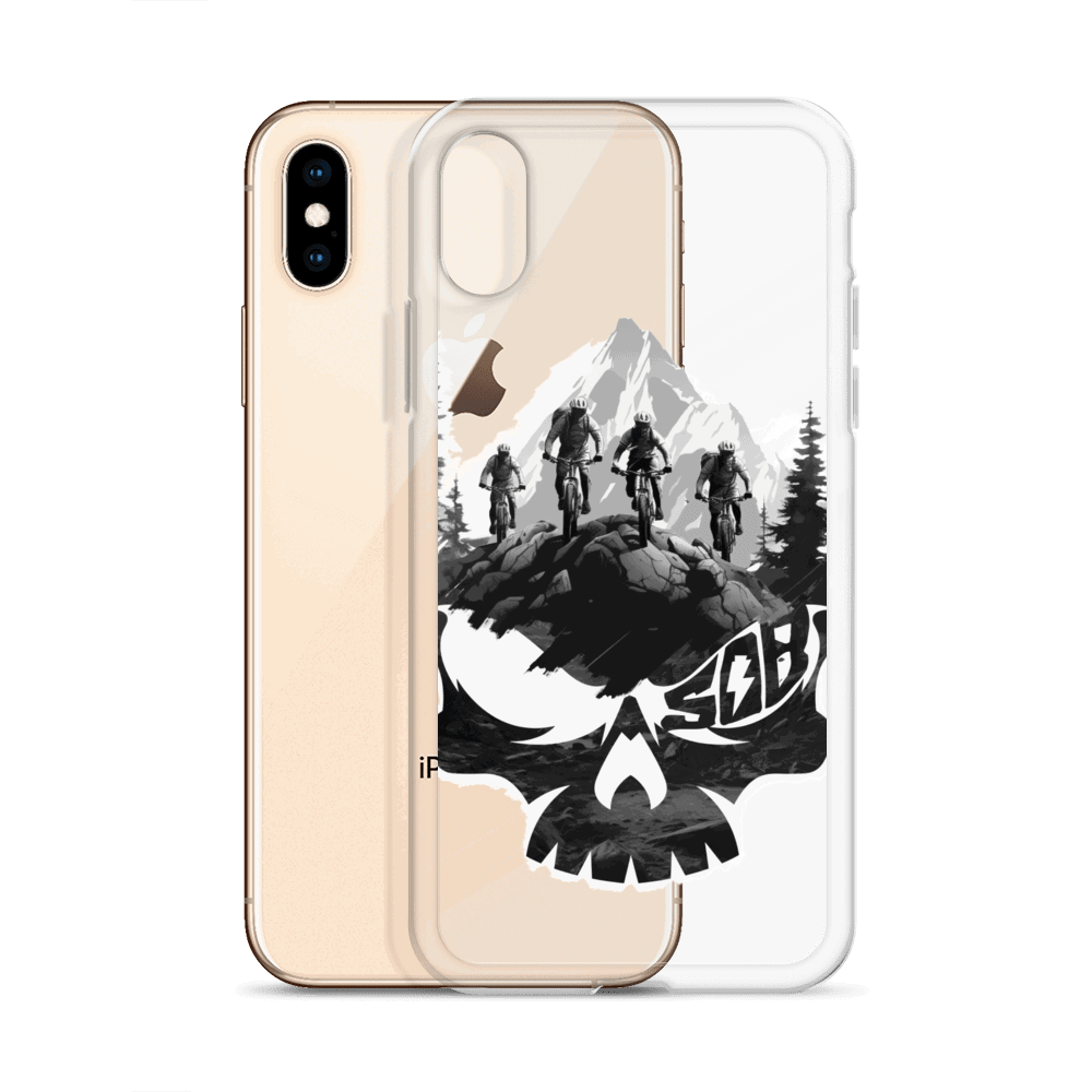 Sons of Battery® - E-MTB Brand & Community Skullgang Rider iPhone-Hülle E-Bike-Community