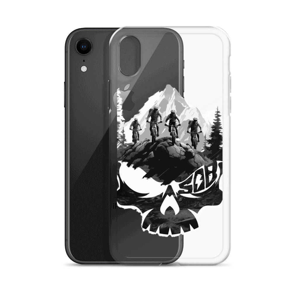 Sons of Battery® - E-MTB Brand & Community Skullgang Rider iPhone-Hülle E-Bike-Community