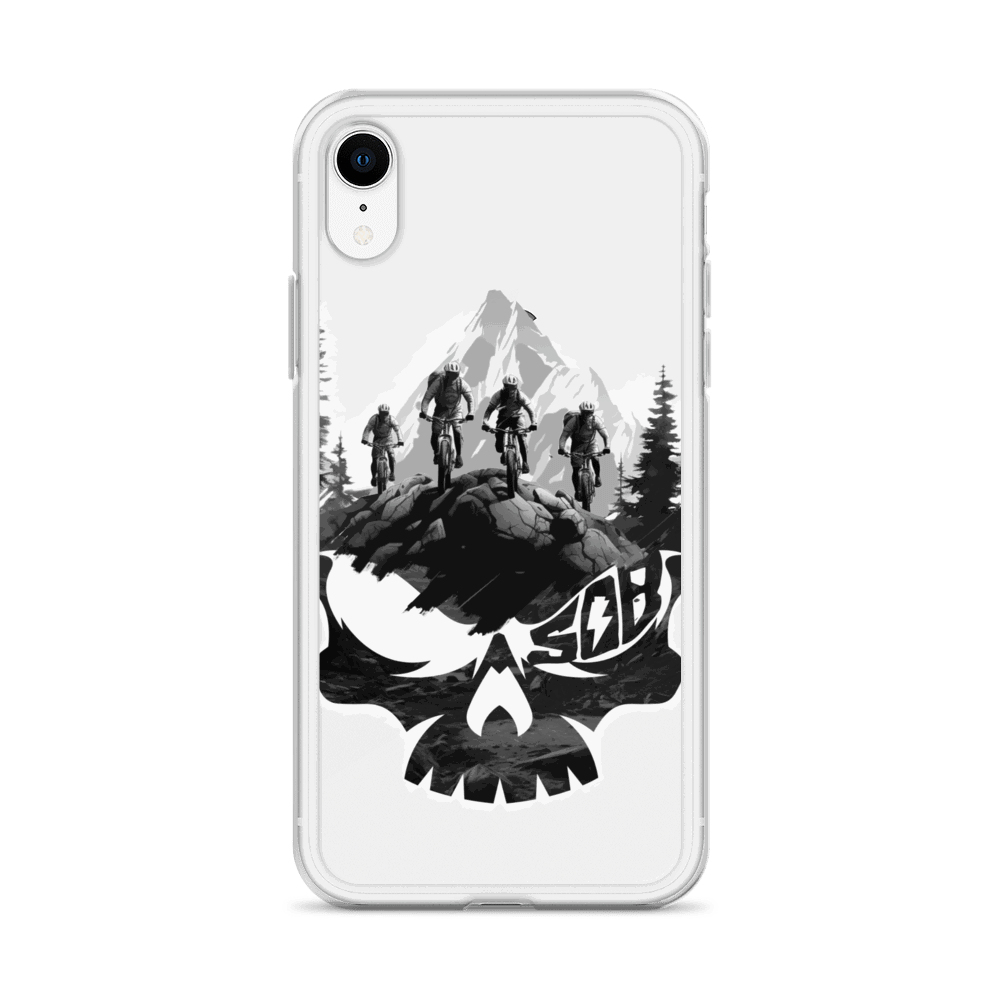 Sons of Battery® - E-MTB Brand & Community Skullgang Rider iPhone-Hülle E-Bike-Community