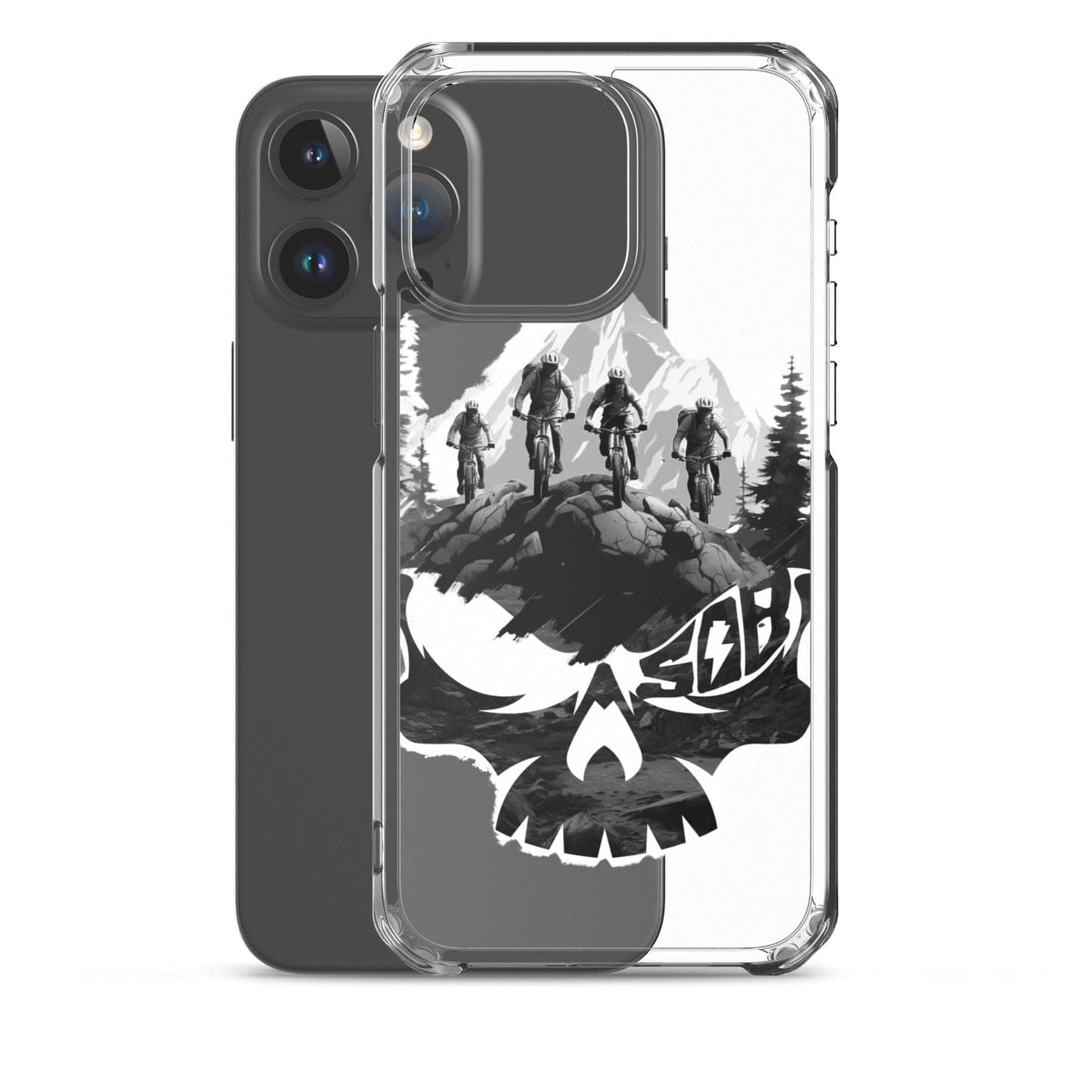 Sons of Battery® - E-MTB Brand & Community Skullgang Rider iPhone-Hülle E-Bike-Community