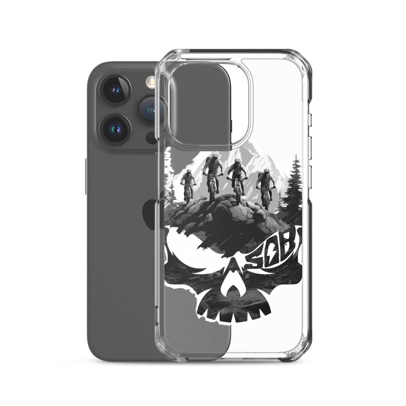 Sons of Battery® - E-MTB Brand & Community Skullgang Rider iPhone-Hülle E-Bike-Community