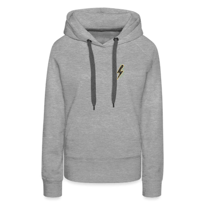 SPOD Frauen Premium Hoodie 2 Seiten - Shred or Alive - Crew - Frauen Premium Hoodie E-Bike-Community