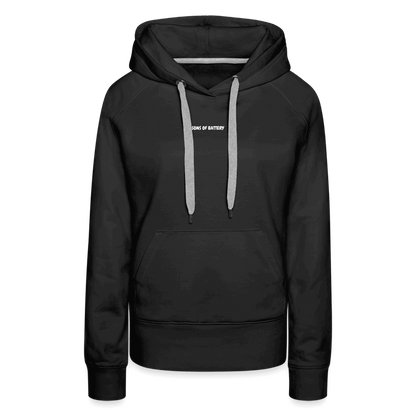 SPOD Frauen Premium Hoodie 60s Electroholic - Flock - Frauen Premium Hoodie E-Bike-Community