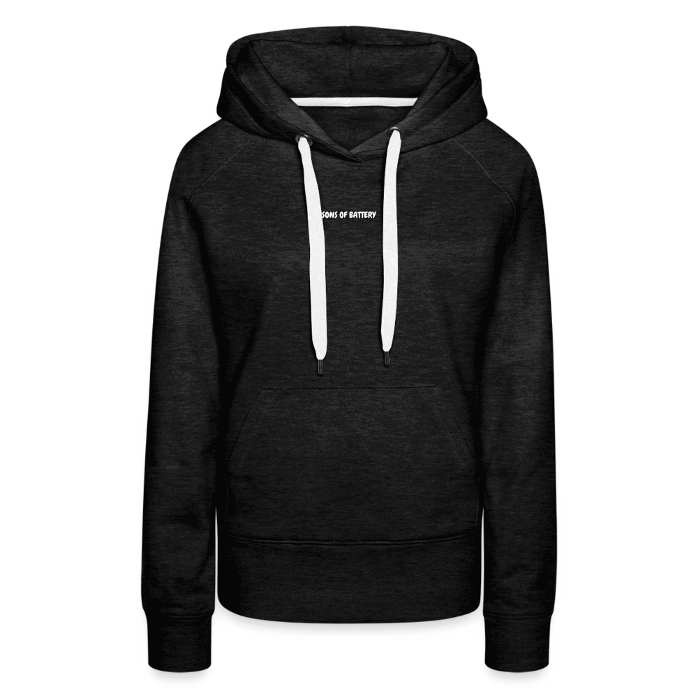 SPOD Frauen Premium Hoodie 60s Electroholic - Flock - Frauen Premium Hoodie E-Bike-Community