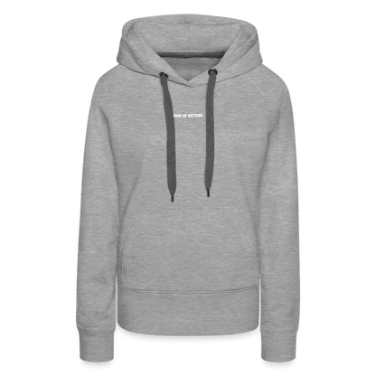 SPOD Frauen Premium Hoodie 60s Electroholic - Flock - Frauen Premium Hoodie E-Bike-Community