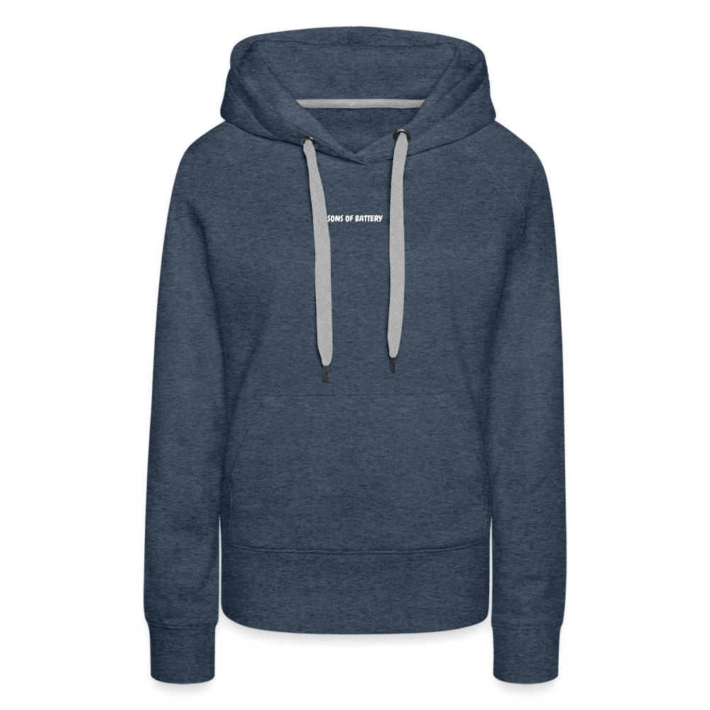 SPOD Frauen Premium Hoodie 60s Electroholic - Flock - Frauen Premium Hoodie E-Bike-Community