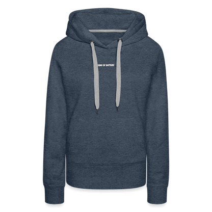 SPOD Frauen Premium Hoodie 60s Electroholic - Flock - Frauen Premium Hoodie E-Bike-Community