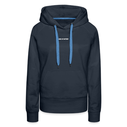 SPOD Frauen Premium Hoodie 60s Electroholic - Flock - Frauen Premium Hoodie E-Bike-Community