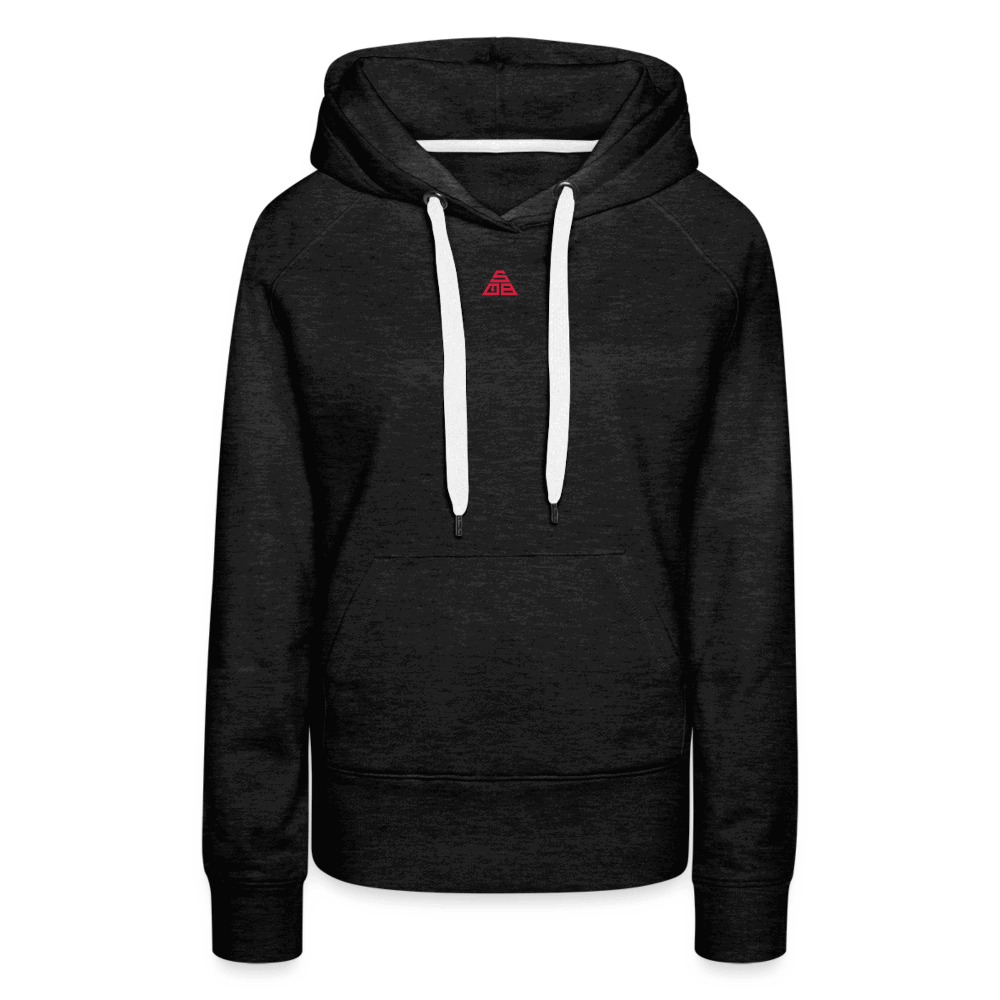 SPOD Frauen Premium Hoodie Anthrazit / S Collage - 2 Seiten bedruckt - Frauen Premium Hoodie E-Bike-Community