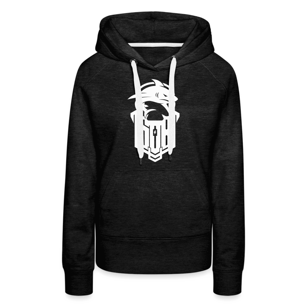 SPOD Frauen Premium Hoodie Anthrazit / S Hai Bike - Frauen Premium Hoodie E-Bike-Community