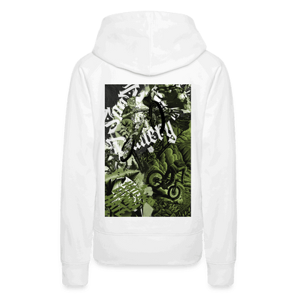 SPOD Frauen Premium Hoodie Collage - 2 Seiten bedruckt - Frauen Premium Hoodie E-Bike-Community