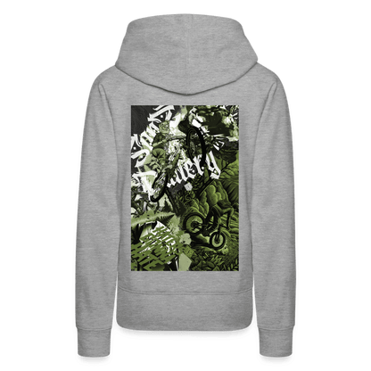 SPOD Frauen Premium Hoodie Collage - 2 Seiten bedruckt - Frauen Premium Hoodie E-Bike-Community