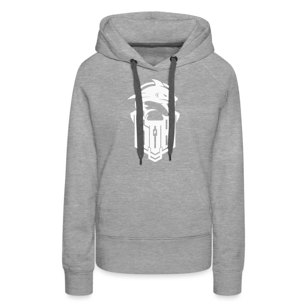 SPOD Frauen Premium Hoodie Grau meliert / S Hai Bike - Frauen Premium Hoodie E-Bike-Community