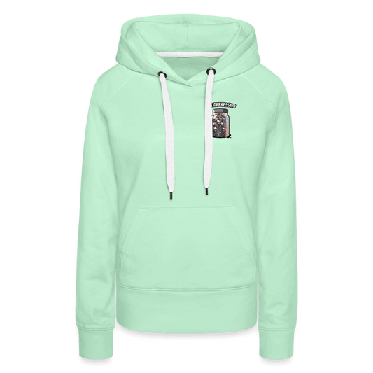 SPOD Frauen Premium Hoodie helles Mintgrün / S Antidepressiva - Frauen Premium Hoodie E-Bike-Community