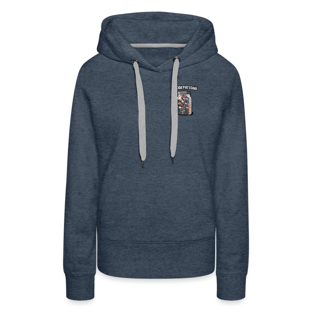 SPOD Frauen Premium Hoodie Jeansblau / S Antidepressiva - Frauen Premium Hoodie E-Bike-Community