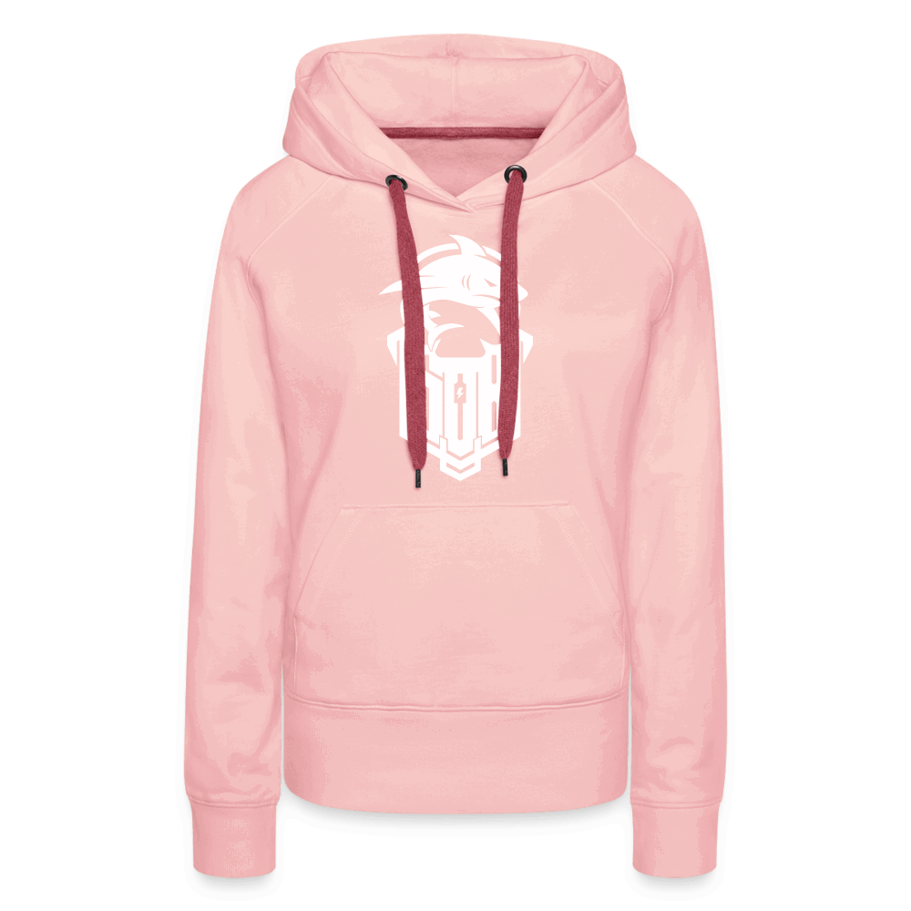 SPOD Frauen Premium Hoodie Kristallrosa / S Hai Bike - Frauen Premium Hoodie E-Bike-Community