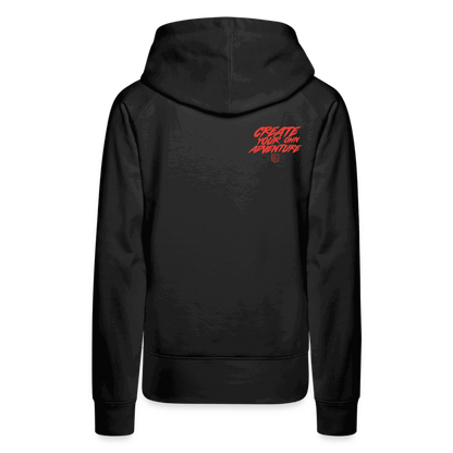 SPOD Frauen Premium Hoodie LOSE THE PATH - CREATE YOUR OWN ADVENTURE! Woman Hoodie E-Bike-Community