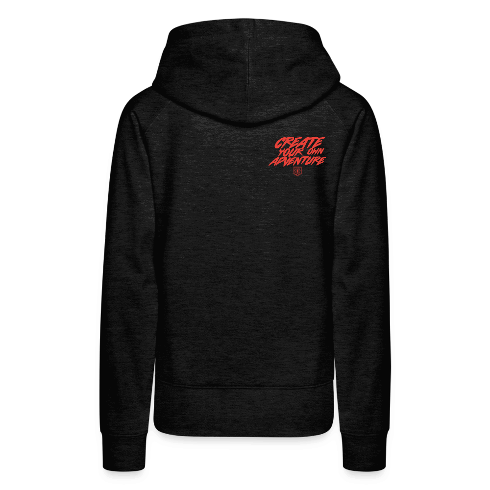 SPOD Frauen Premium Hoodie LOSE THE PATH - CREATE YOUR OWN ADVENTURE! Woman Hoodie E-Bike-Community