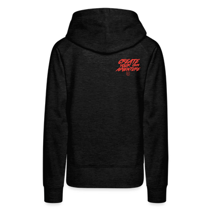 SPOD Frauen Premium Hoodie LOSE THE PATH - CREATE YOUR OWN ADVENTURE! Woman Hoodie E-Bike-Community