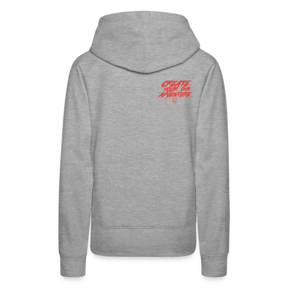 SPOD Frauen Premium Hoodie LOSE THE PATH - CREATE YOUR OWN ADVENTURE! Woman Hoodie E-Bike-Community