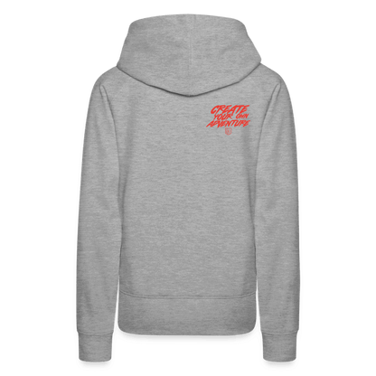 SPOD Frauen Premium Hoodie LOSE THE PATH - CREATE YOUR OWN ADVENTURE! Woman Hoodie E-Bike-Community