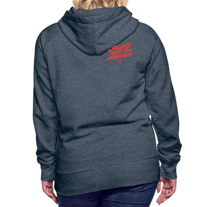 SPOD Frauen Premium Hoodie LOSE THE PATH - CREATE YOUR OWN ADVENTURE! Woman Hoodie E-Bike-Community