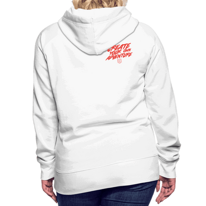 SPOD Frauen Premium Hoodie LOSE THE PATH - CREATE YOUR OWN ADVENTURE! Woman Hoodie E-Bike-Community