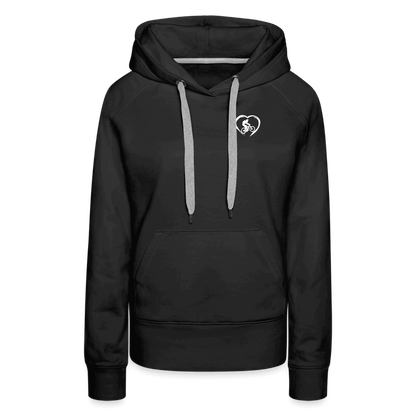 SPOD Frauen Premium Hoodie Love 2 Ride / ❤️ Frauen Premium Hoodie E-Bike-Community