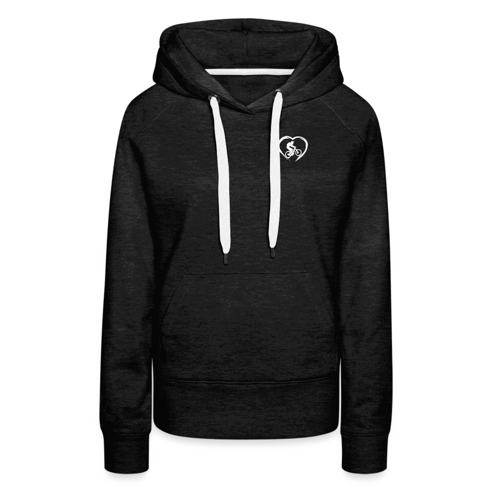 SPOD Frauen Premium Hoodie Love 2 Ride / ❤️ Frauen Premium Hoodie E-Bike-Community